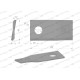 Nóż. nożyk kosiarka prawy 102x48x4mm WKR102X48X4P/1 | Exvi