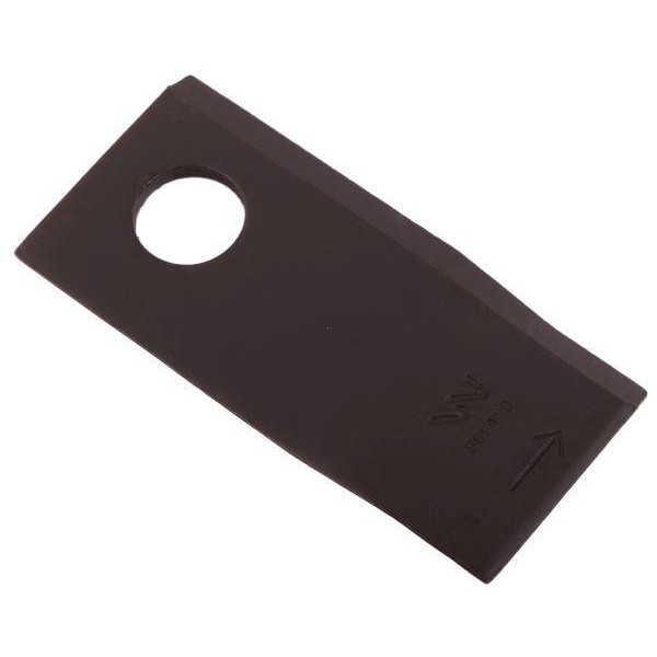 Nóż. nożyk kosiarka lewy 102x48x4mm WKR102X48X4L/1 | Exvi