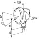 Reflektor roboczy, 21 W, Cobo 05143000 | Exvi