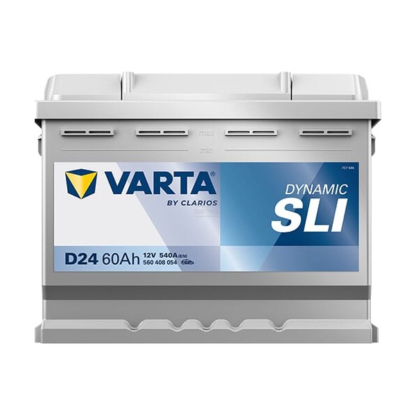 Akumulator 12V 60Ah 540A D24 VARTA Dynamic 560408054 | Exvi