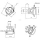 Pompa paliwa, pasuje do Yanmar 12910052101KR | Exvi