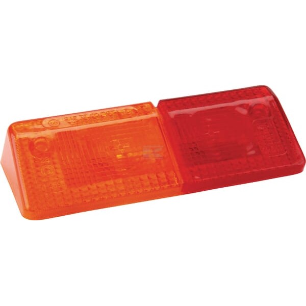 Klosz lampy, czerwony/pomarańczowy 0288900201 | Exvi