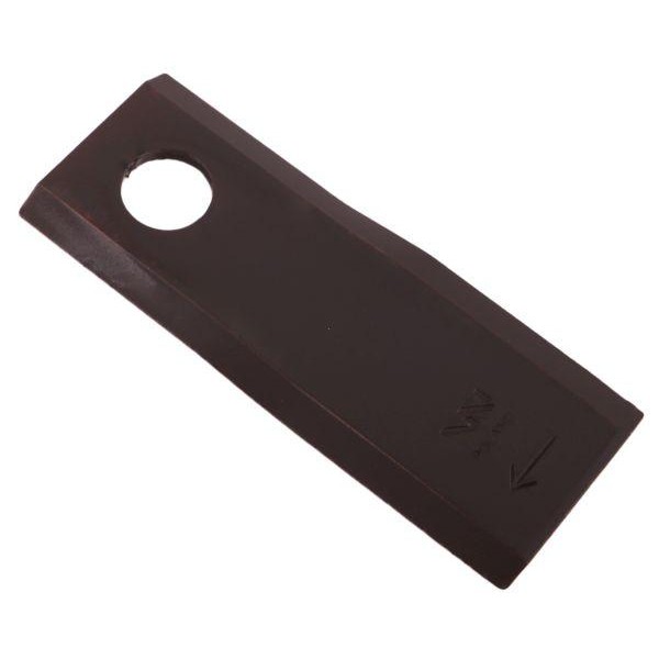 Nóż. nożyk kosiarka prawy 122x46x4mm WKR122X46X4P | Exvi