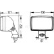 Lampa robocza prostokątna H3 bez 1GA006991051 | Exvi