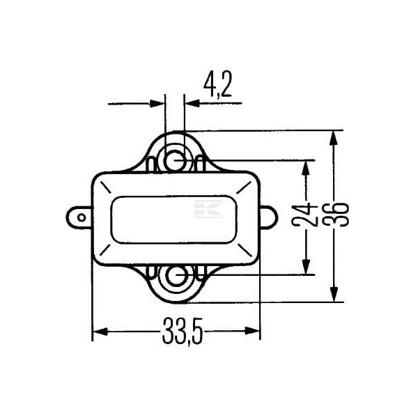Przełącznik świateł stop, styk 6DF001551091 | Exvi
