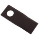 Nóż. nożyk kosiarka lewy 100x40x3mm WKR100X40X3L | Exvi