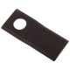 Nóż. nożyk kosiarka lewy 96x40x3mm otwór WKR96X40X3L | Exvi