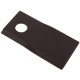 Nóż. nożyk kosiarka prawy 107x48x4mm WKR107X48X4P/1 | Exvi