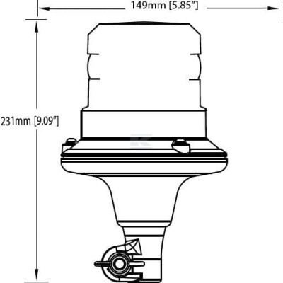 Lampa błyskowa LED Silver, Uchwyt elastyczni EB5009A | Exvi