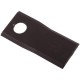 Nóż. nożyk kosiarka lewy 88x40x3mm otwór WKR88X40X3L | Exvi