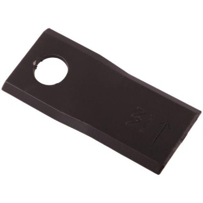 Nóż. nożyk kosiarka lewy 88x40x3mm otwór WKR88X40X3L | Exvi