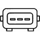Lampa stop, okrągła 12V czerwona 2SB009001387 | Exvi