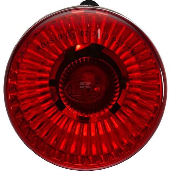 Lampa stop, okrągła 12V czerwona 2SB009001387 | Exvi