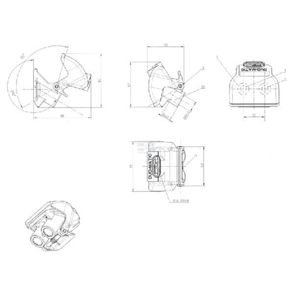 Duomatic M16x1.5 bez uchwytu 4528040120 | Exvi