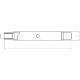 Rura łącznika górnego, M27, 450 mm TL45027KR | Exvi