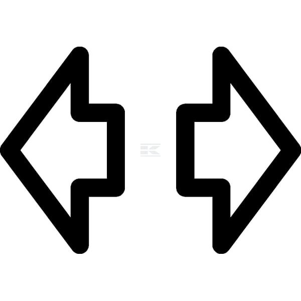 Symbol przełącznika kierunkowskazu 9XT714300141 | Exvi