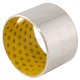Tuleja ślizgowa, ø 45/50x30 mm, stal/POM ZB455030BDA | Exvi