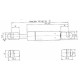 Sprężyna gazowa L551 mm 100N Stabilus CA667110 | Exvi
