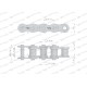 Łańcuch rolkowy 16B-1 (R1 1) 2.5 m L16B1-2.5M | Exvi