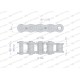 Łańcuch rolkowy 24B-1 (R1 1.1/2) 2.5 m L24B1-2.5M | Exvi