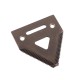 Nóż żniwny 83x76x3mm otwór 6.5 WKZ83X76X3/1 | Exvi
