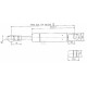 Sprężyna gazowa L590 mm 240N Stabilus CA897884 | Exvi