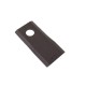 Nóż. nożyk kosiarka prawy 98X46X3.5mm WKR98X46X3.5P | Exvi