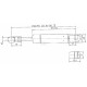 Sprężyna gazowa L590 mm 370N Stabilus CA984442 | Exvi