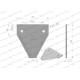 Nóż żniwny 80x76x2.8mm otwór 6.3 WKZ80X76X2.8/2 | Exvi