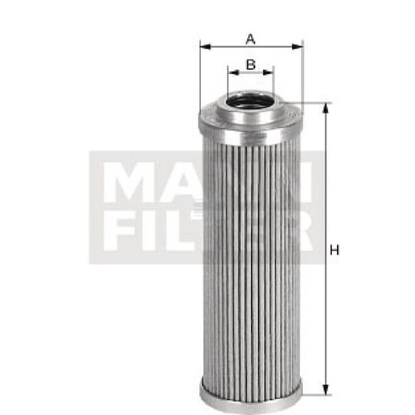 Filtr hydrauliczny HD5718 | Exvi