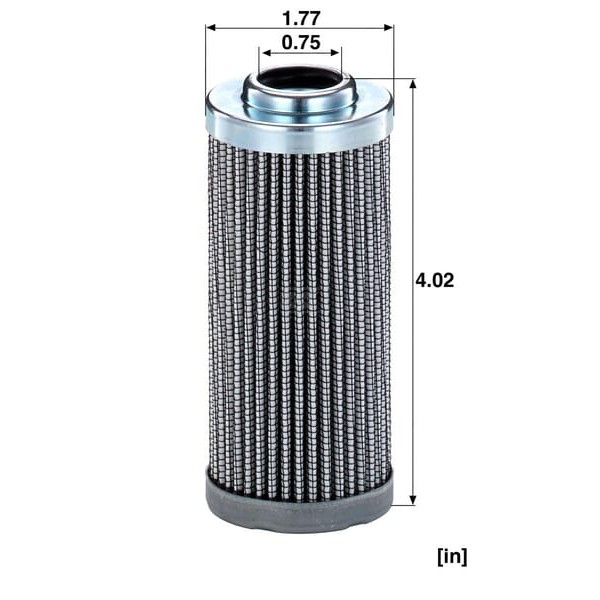 Filtr hydrauliczny HD5718 | Exvi