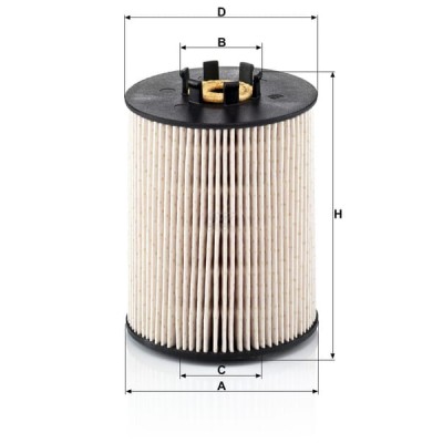 Filtr paliwa M&H PU815X | Exvi