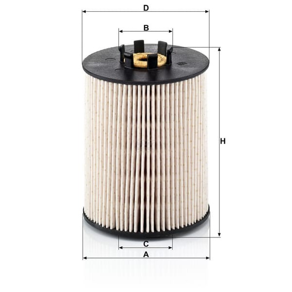 Filtr paliwa M&H PU815X | Exvi