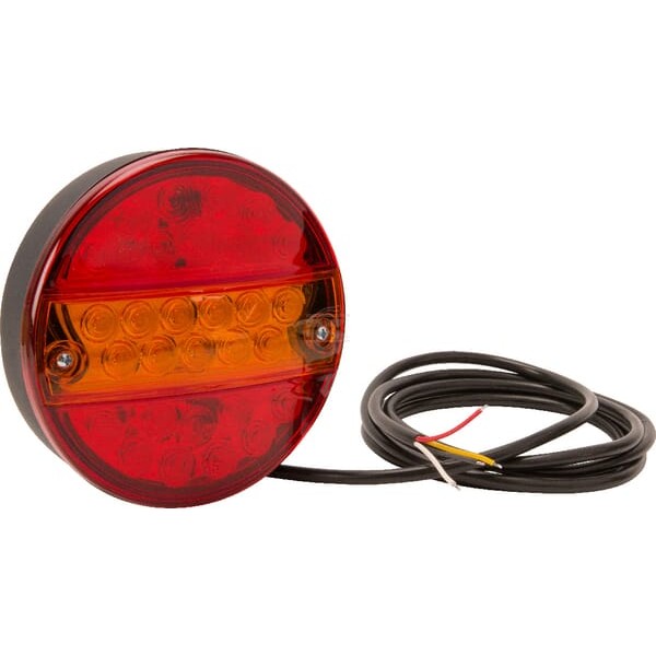 Lampa tylna zespolona LED, okrągła 12V LA40039 | Exvi
