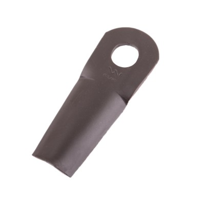 Nóż. nożyk kosiarka gięty 132X50X4mm WKR132X50X4 | Exvi