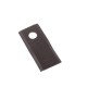 Nóż. nożyk kosiarka lewy 98X46X3.5mm WKR98X46X3.5L | Exvi
