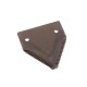 Nóż żniwny 83x76x2.8mm otwór 6.5 WKZ83X76X2.8 | Exvi