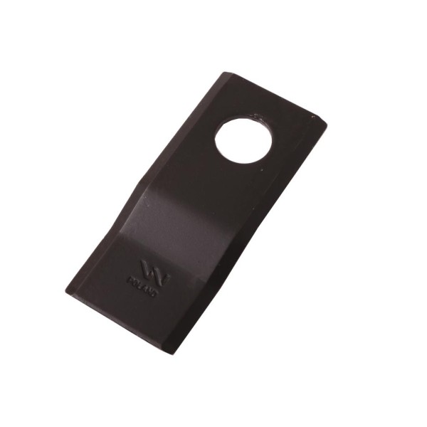 Nóż. nożyk kosiarka gięty 108x46x3mm WKR108X46X3/2 | Exvi