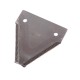 Nóż żniwny 80x76x2mm otwór 5.5 WKZ80X76X2/1 | Exvi