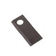 Nóż. nożyk kosiarka lewy 110X48X4mm WKR110X48X4L | Exvi