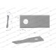 Nóż. nożyk kosiarka prawy 94X40X3mm WKR94X40X3P | Exvi