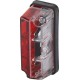 Lampa obrysowa 5W prostokątna 12V 2TJ003168151 | Exvi