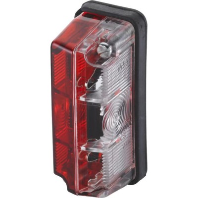Lampa obrysowa 5W prostokątna 12V 2TJ003168151 | Exvi
