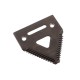 Nóż żniwny 83x76x3mm otwór 6.5 WKZ83X76X3/2 | Exvi