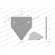 Nóż żniwny 83x76x3mm otwór 5.7 WKZ83X76X3 | Exvi