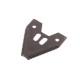 Nóż żniwny 80x76x2.8mm otwór 6.5 WKZ80X76X2.8 | Exvi