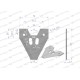 Nóż żniwny 80x76x2.8mm otwór 6.5 WKZ80X76X2.8 | Exvi