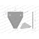 Nóż żniwny 82x76x2.8mm otwór 5.5 WKZ82X76X2.8/3 | Exvi