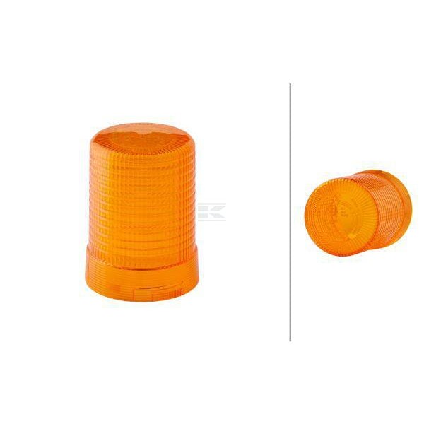 Klosz lampy błyskowej, pomarańczowy KL 9EL856416001 | Exvi