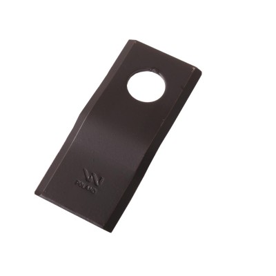 Nóż. nożyk kosiarka gięty 108x46x3mm WKR108X46X3/1 | Exvi
